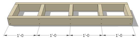 Small ledge - Bottom - How to make a Tri Ledge