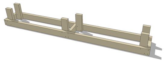 Medium Ledge - Sides - How to make a Tri Ledge