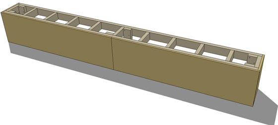Large Ledge - Plywood - How to make a Tri Ledge